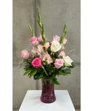 Precious Pink Flower Arrangement