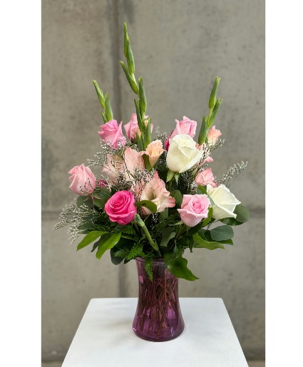 Precious Pink Flower Arrangement