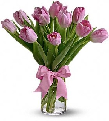 Precious Pink Tulips 
