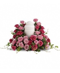 Precious Pinks  Urn Piece