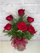 Premium 6 Roses 