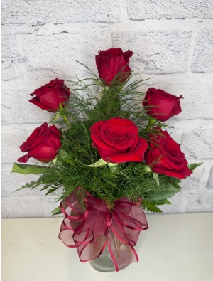 Premium 6 Roses 