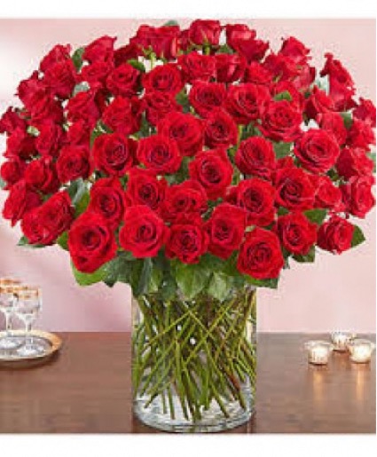 PREMIUM ARRANGED ROSES  