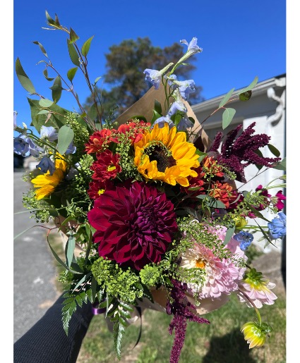 Premium Fall hand wrap bouquet 