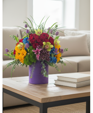 Premium Hat Box lovely arranged 