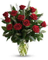 Forever Mine 1 Dozen Long Stem Ecuadorian Red Roses