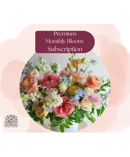Premium Monthly Flower Subscription Subscription