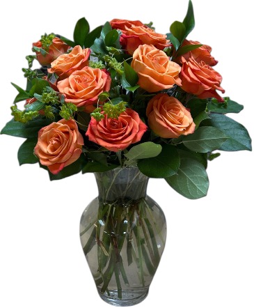 Premium Orange Roses  in Jacksboro, TX | AMBROSE FLORAL DESIGNS