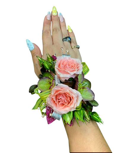 Premium Rose Mix wristlet 