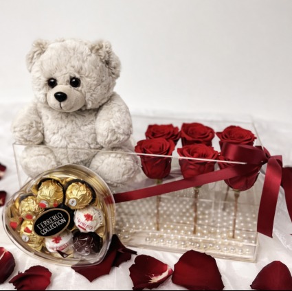Preserved Rose Gift Bundle  