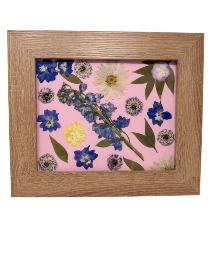 Pressed Floral Design 