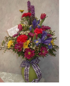 Pretty and Bright mixed bold arrangement