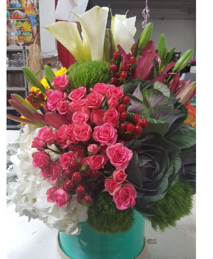 pretty box calla liles mix 