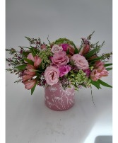 Pretty in Pastel vase