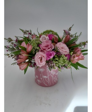 Pretty in Pastel vase