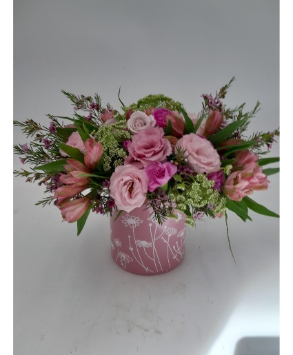 Pretty in Pastel vase