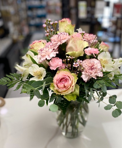 Pretty In Pink  Arrangement 