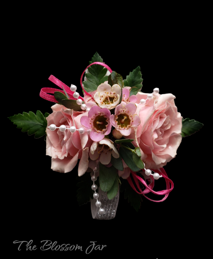 Pretty in Pink Corsage