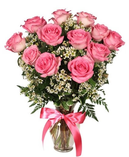 Pretty in Pink Floral Arrangement 