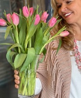 Pretty in Pink Pink Tulips