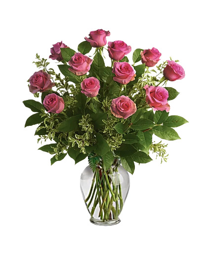 Pretty in Pink Rose Bouquet