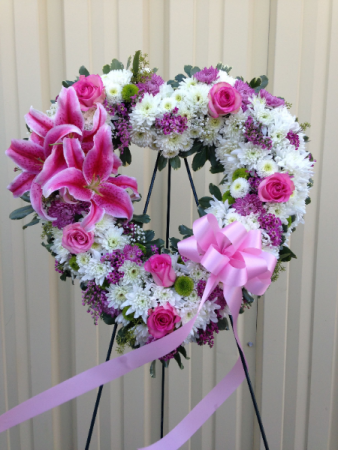 Pretty in Pink Standing Spray