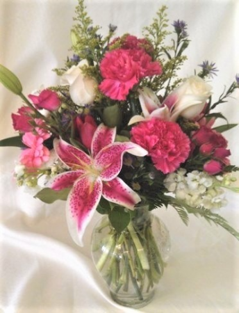 Pretty in Pink Vase