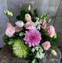 Pretty In Pink Vase Arrangement