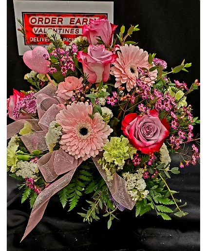 Pretty Pastels Valentine vased