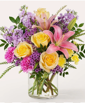 Pretty Pastels Vase Arrangement