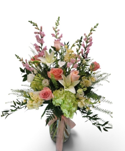 Pretty Pastels Vase Arrangement 