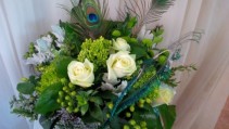 Pretty Peacock Floral Arrangement
