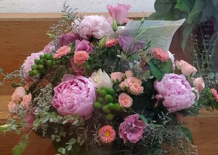 Pretty Peonies Bouquet Any Occasion / Love