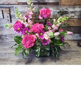 Pretty Petals & Purple Hues Flower Arrangement