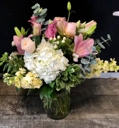 Pretty & Pink Floral Arrangement