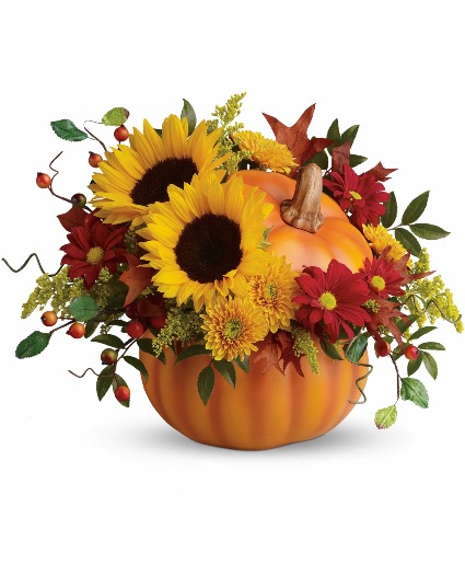 Pretty Pumpkin Bouquet Fresh Arrangement