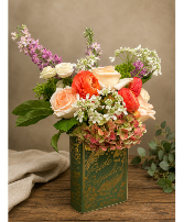 Pride and Prejudice - Book Vase Arrangement Keepsake Vase Arrangement