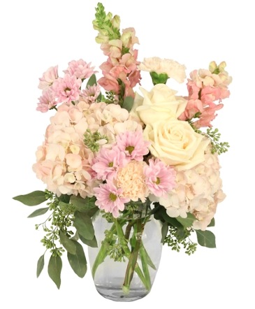 Prim & Proper Pastels Flower Arrangement in Belleview, FL | BELLEVIEW FLORIST, INC.