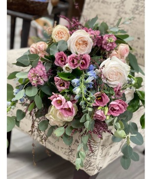 Princess Elizabeth  Cascading Bridal Bouquet 
