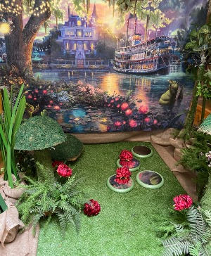 princess frog vignettev pick up rental only vignette perfect for wedding photos or parties