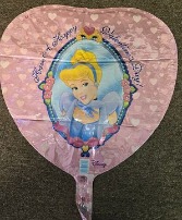 Princess Mylar VD#11 Mylar Balloon