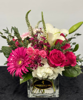 princess pink floral 