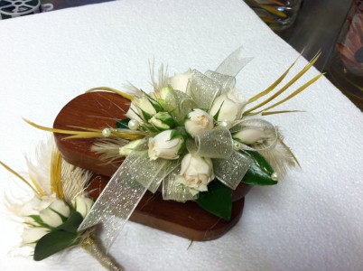 Prom Combo Champaine  PROM FLOWERS
