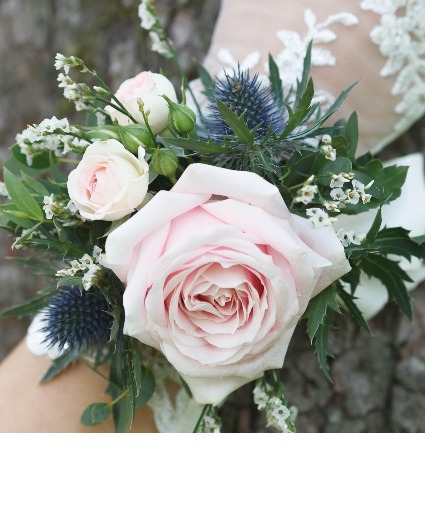 Beautiful Blush PROM CORSAGE 