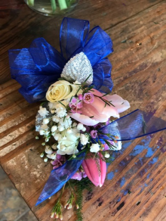Prom corsages tulips/roses