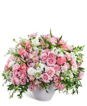 Provence Rose Garden Flower Arrangement in Kannapolis, NC | MIDWAY FLORIST OF KANNAPOLIS