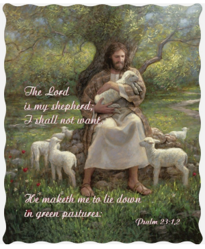 Psalm 23 Throw Quilted Throw