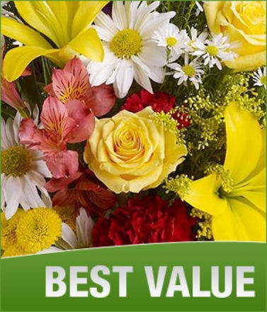 Puffer's Designers Choice Bouquet Loose wrapped mixed 
