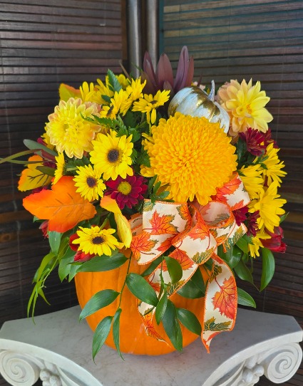 Pumpkin arrangement 