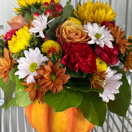 Pumpkin arrangement 
